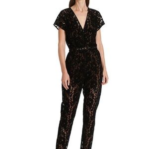 Rachel Comey Glinda Jumpsuit Flock Lace Size 6